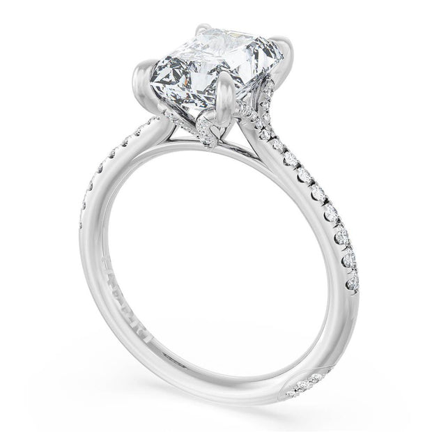 Radiant Solitaire Engagement Ring