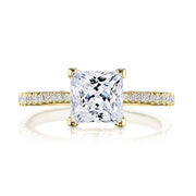 Princess Solitaire Engagement Ring