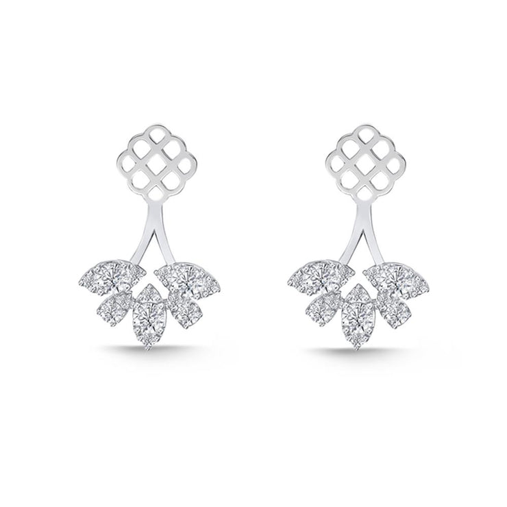 Fancy Brilliant Fashion Jacket / Jacket Earrings, 1st Ser.,