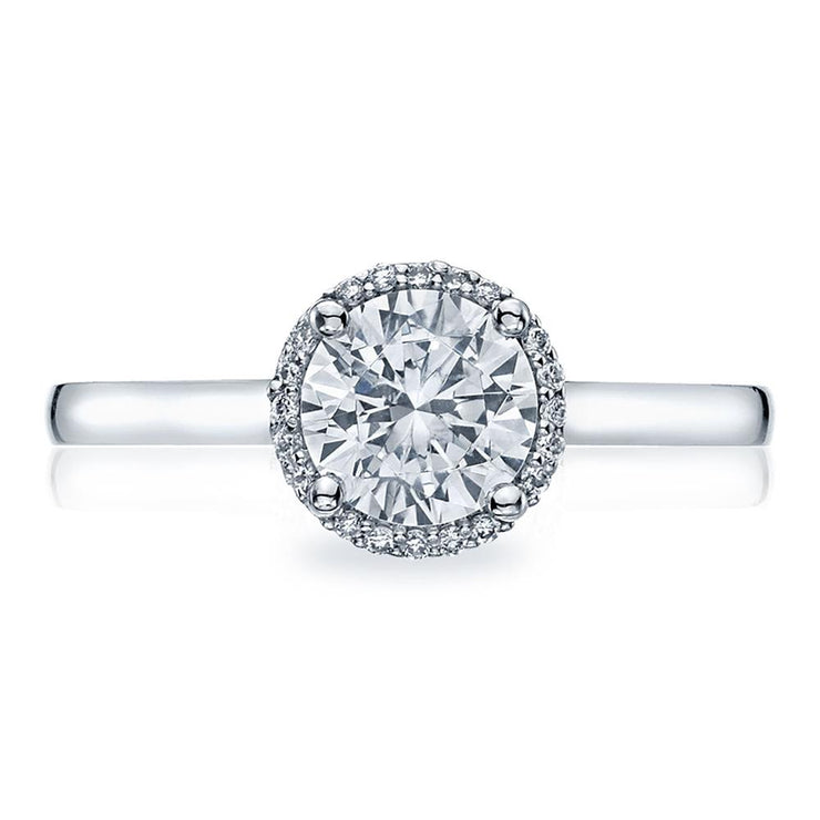 Round Bloom Engagement Ring