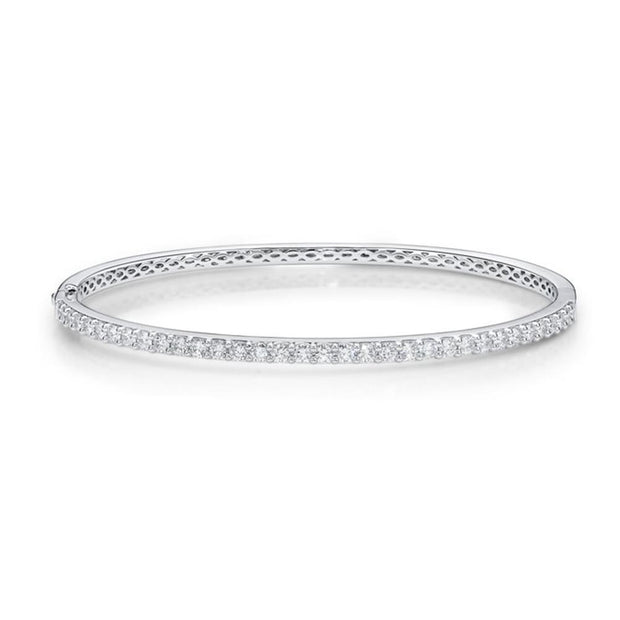 Shared Prong Diamond Bangle 1.50ctw approx.