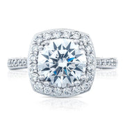 Round Bloom Engagement Ring
