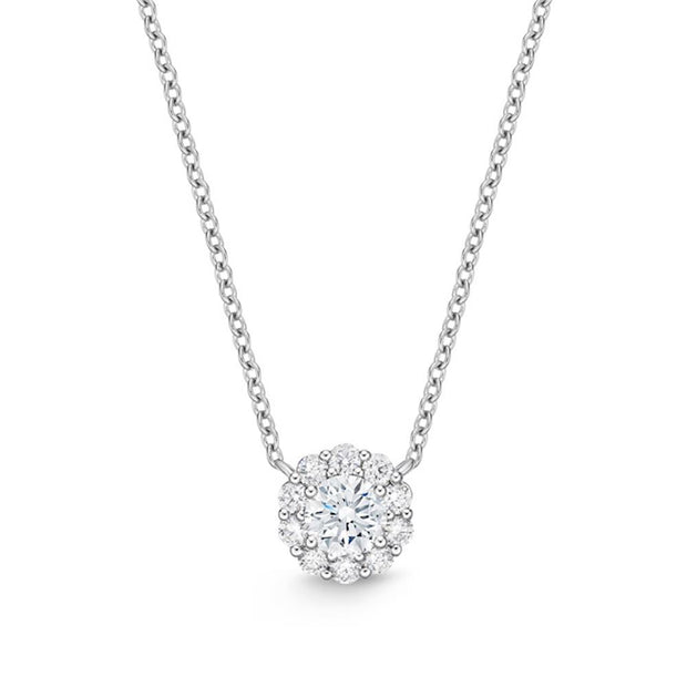 Blossom Diamond Necklace .50ctw approx.