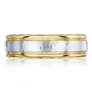 Two-Tone Finish Wedding Band