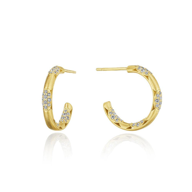 Hoop Earrings, Pulse 20mm
