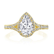 Pear Bloom Engagement Ring