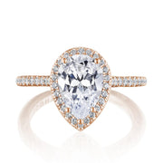 Pear Bloom Engagement Ring