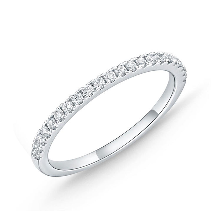 Bouquet Half Round Diamond Band .21ctw approx.
