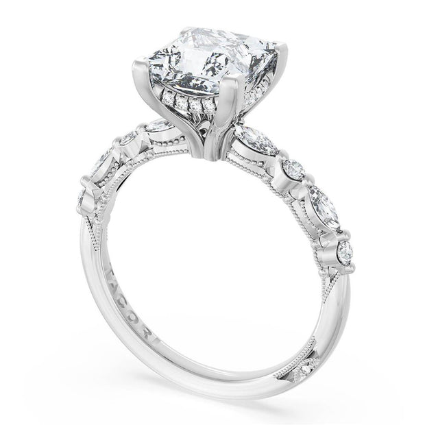 Princess Solitaire Engagement Ring