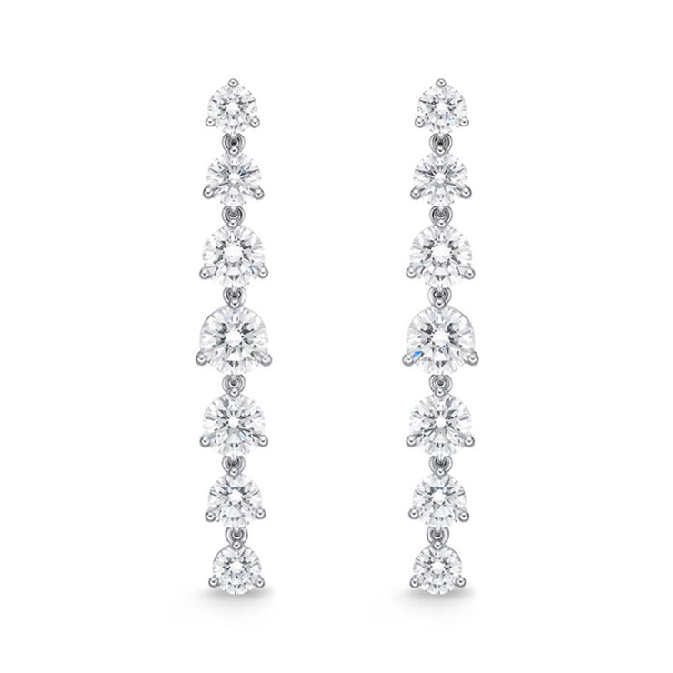 Wisteria Drop Earrings 3.70ctw approx.