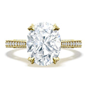 Oval Solitaire Engagement Ring