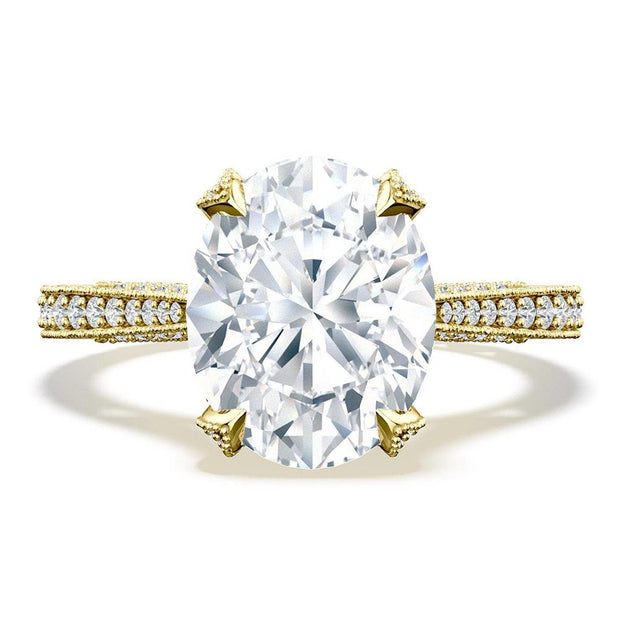 Oval Solitaire Engagement Ring