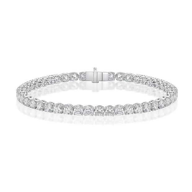 Classic 4-Prong Line Bracelet 8.80ctw approx.