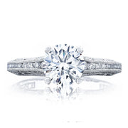 Round Solitaire Engagement Ring