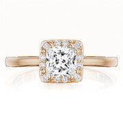 Princess Bloom Engagement Ring