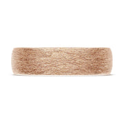 Classic Rounded in Brushed Finish Wedding Band