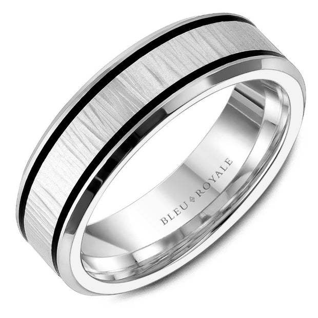 Bleu Royale Wedding Band