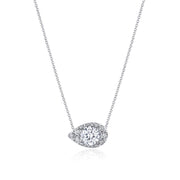 17"" Pear Bloom Diamond Necklace