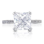Princess Solitaire Engagement Ring