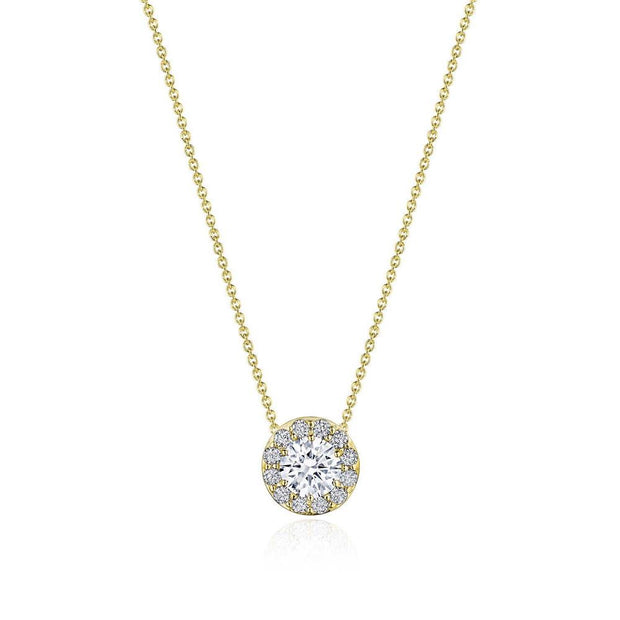 17"" Single Bloom Diamond Necklace