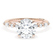 Round Solitaire Engagement Ring