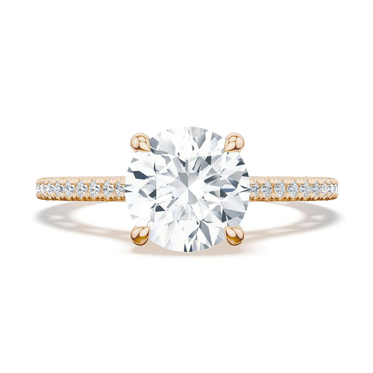 Round Solitaire Engagement Ring