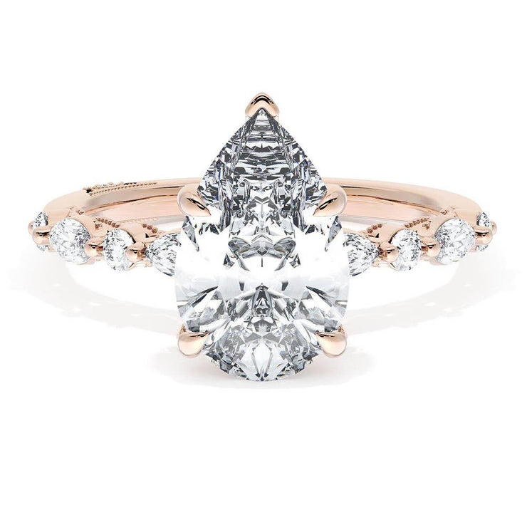 Pear Solitaire Engagement Ring