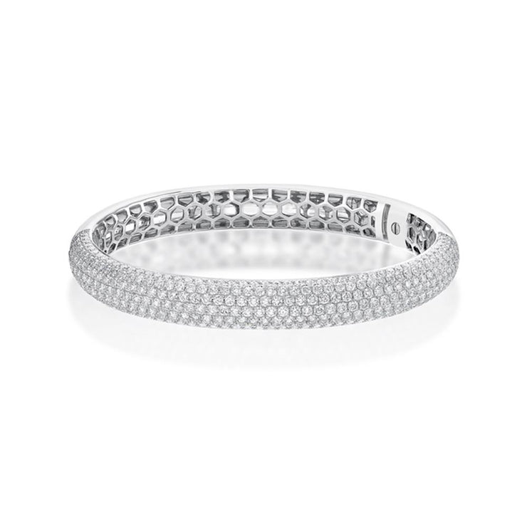 Pirouette Pave Bangle 7ctw approx.