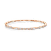 Shared Prong Diamond Bangle 1ctw approx.