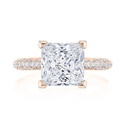 Princess Solitaire Engagement Ring