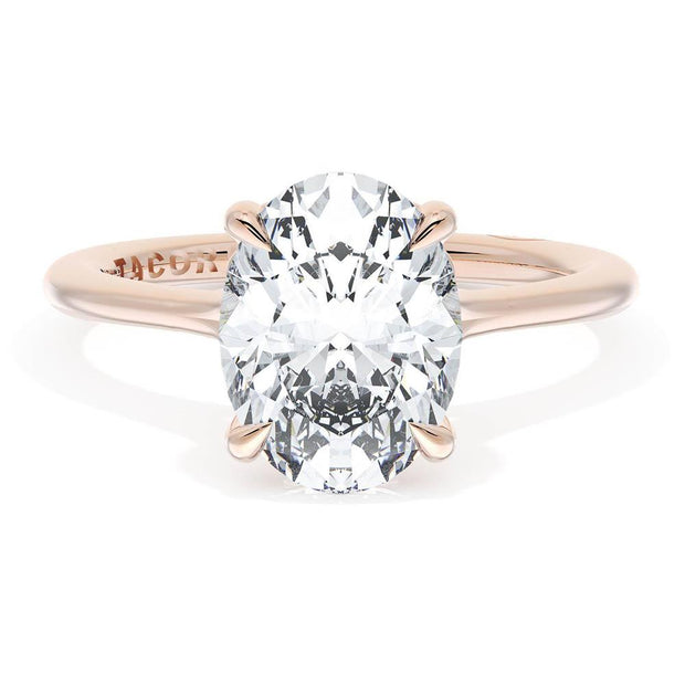 Oval Solitaire Engagement Ring