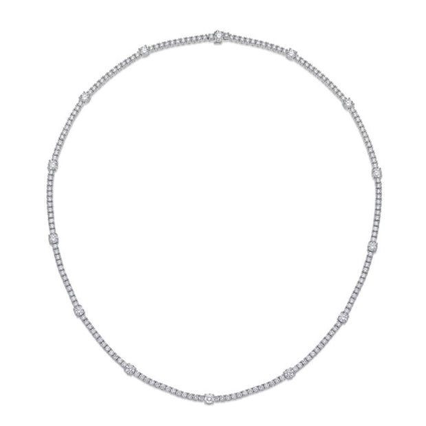 Scarlett Diamond Station Necklace 7ctw approx.