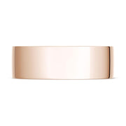Classic Flat in High Polish Finish Wedding Band