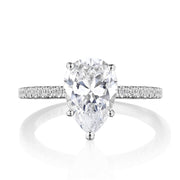 Round Bloom Engagement Ring