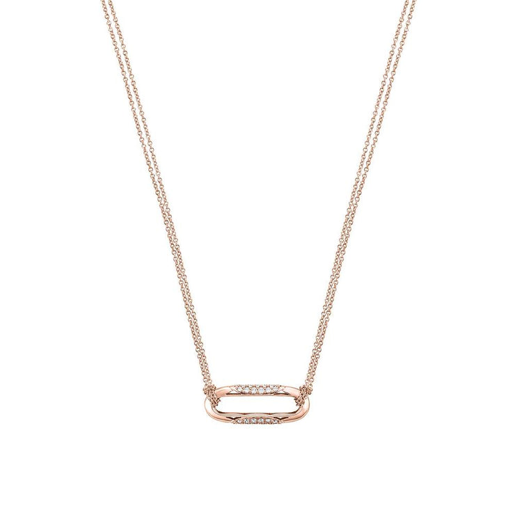 Link Pendant, Diamond