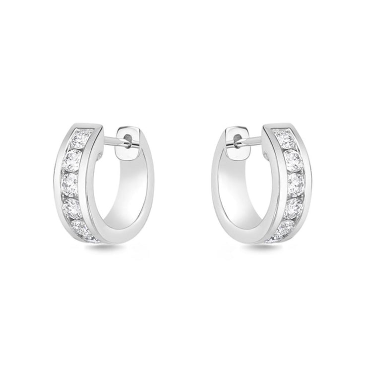 Channel Set Round Hoops
