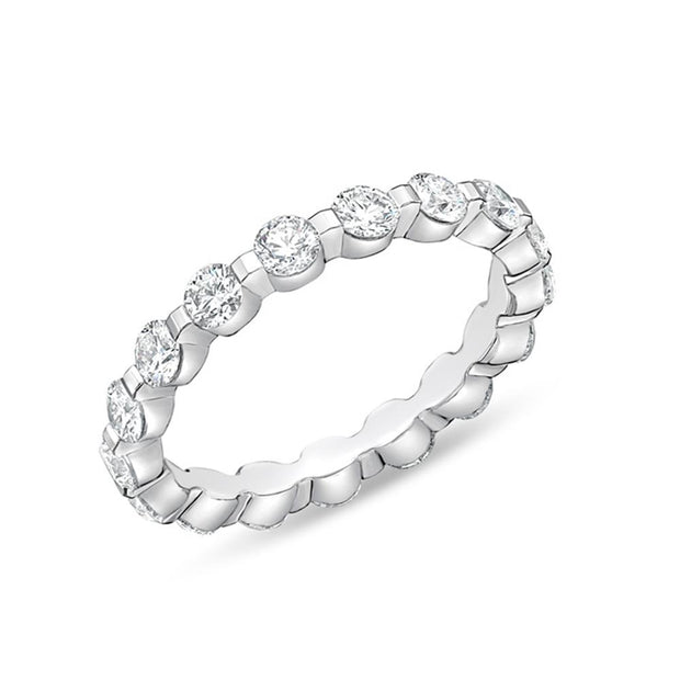 Precious Prong Eternity Ring, 1st Ser., Mdl 19