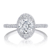 Round Bloom Engagement Ring