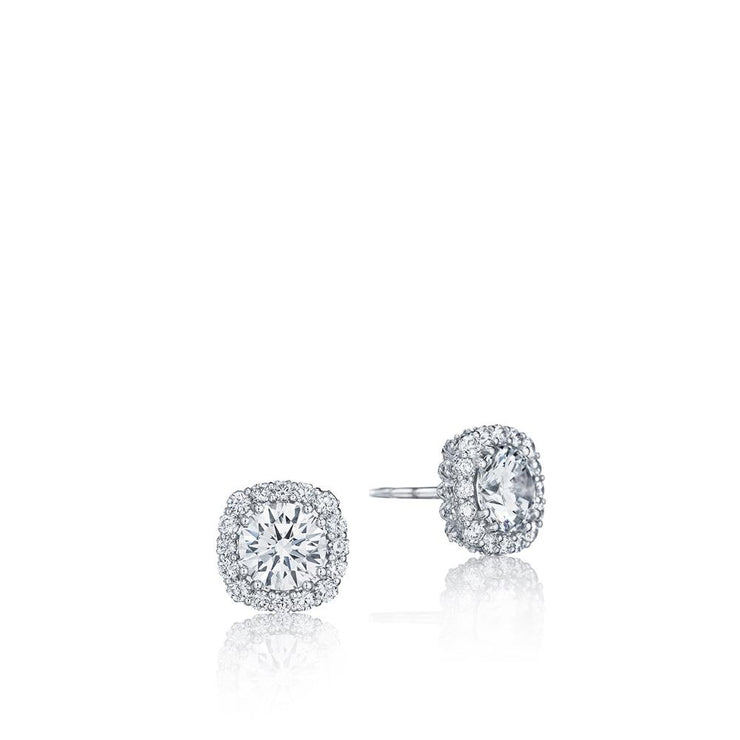 Full Bloom Diamond Stud Earrings