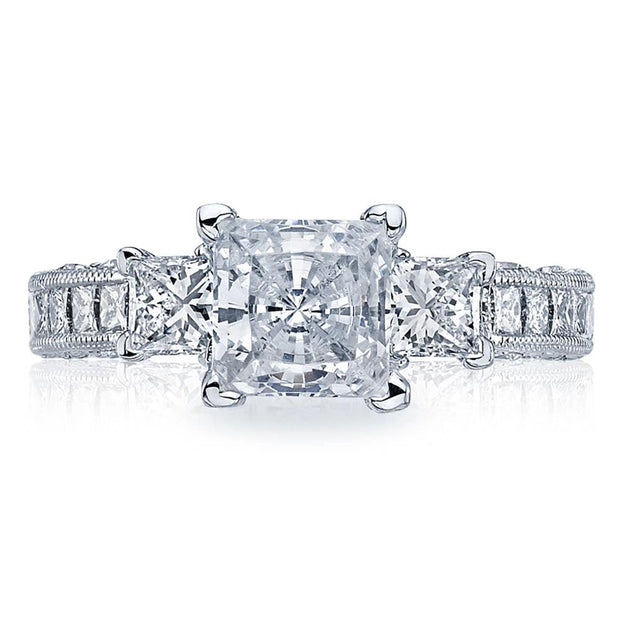 Princess 3-Stone Engagement Ring