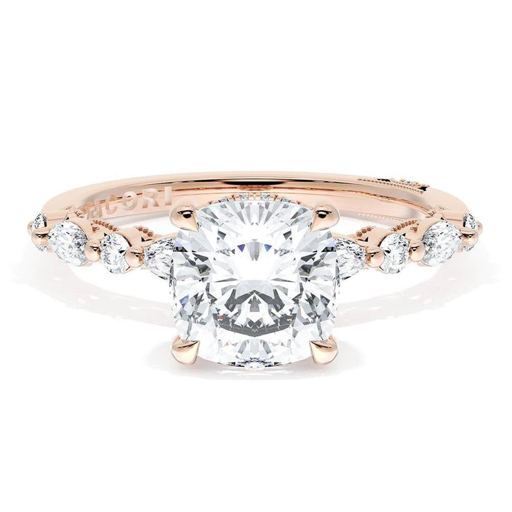 Cushion Solitaire Engagement Ring