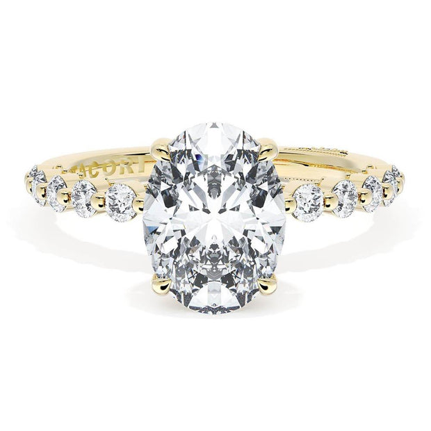 Oval Solitaire Engagement Ring