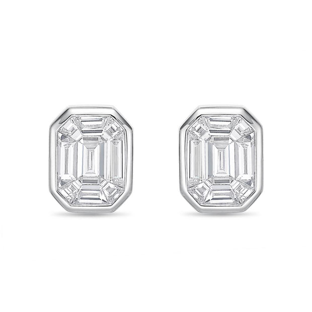 Emerald Illusion Earrings