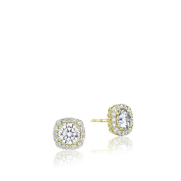 Full Bloom Diamond Stud Earrings