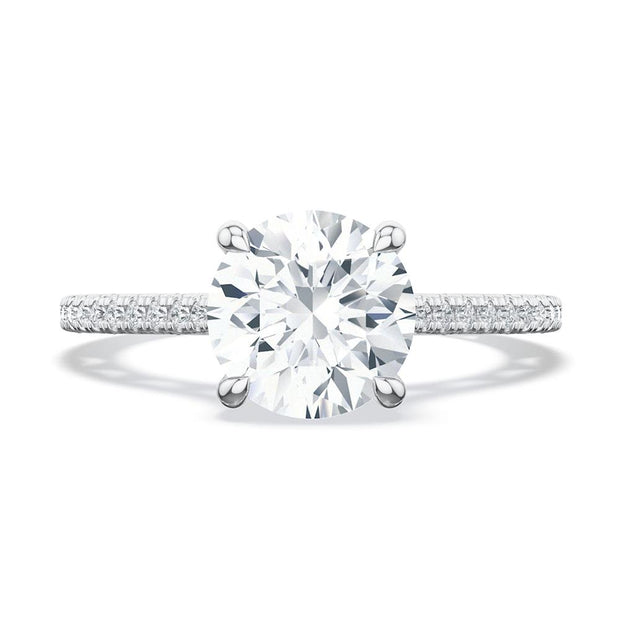 Round Solitaire Engagement Ring