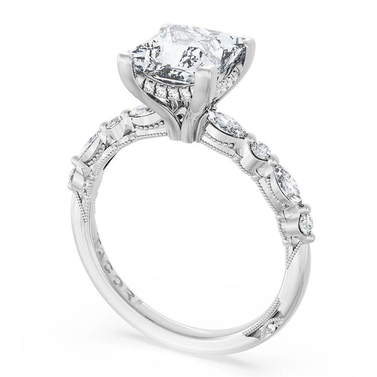 Princess Solitaire Engagement Ring
