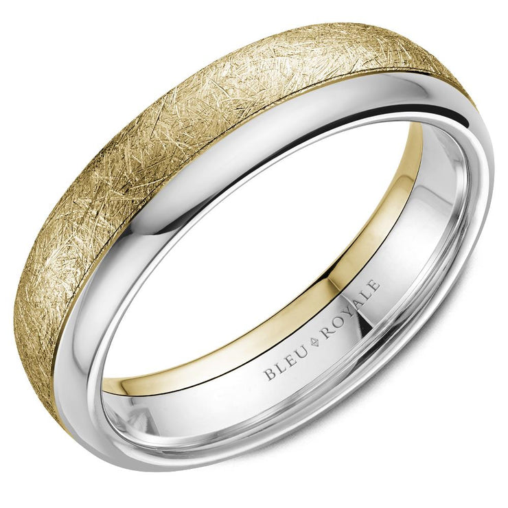 Bleu Royale Wedding Band