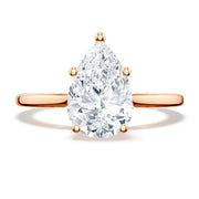 Pear Solitaire Engagement Ring