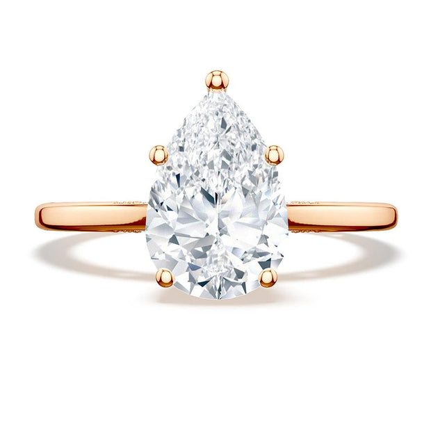 Pear Solitaire Engagement Ring