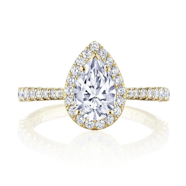 Pear Bloom Engagement Ring